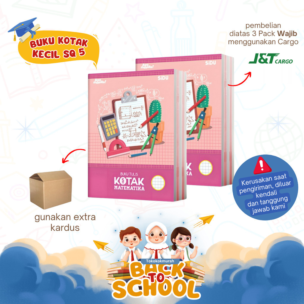 

BUKU TULIS KOTAK KECIL (STM) SIDU 38 LEMBAR PER PACK