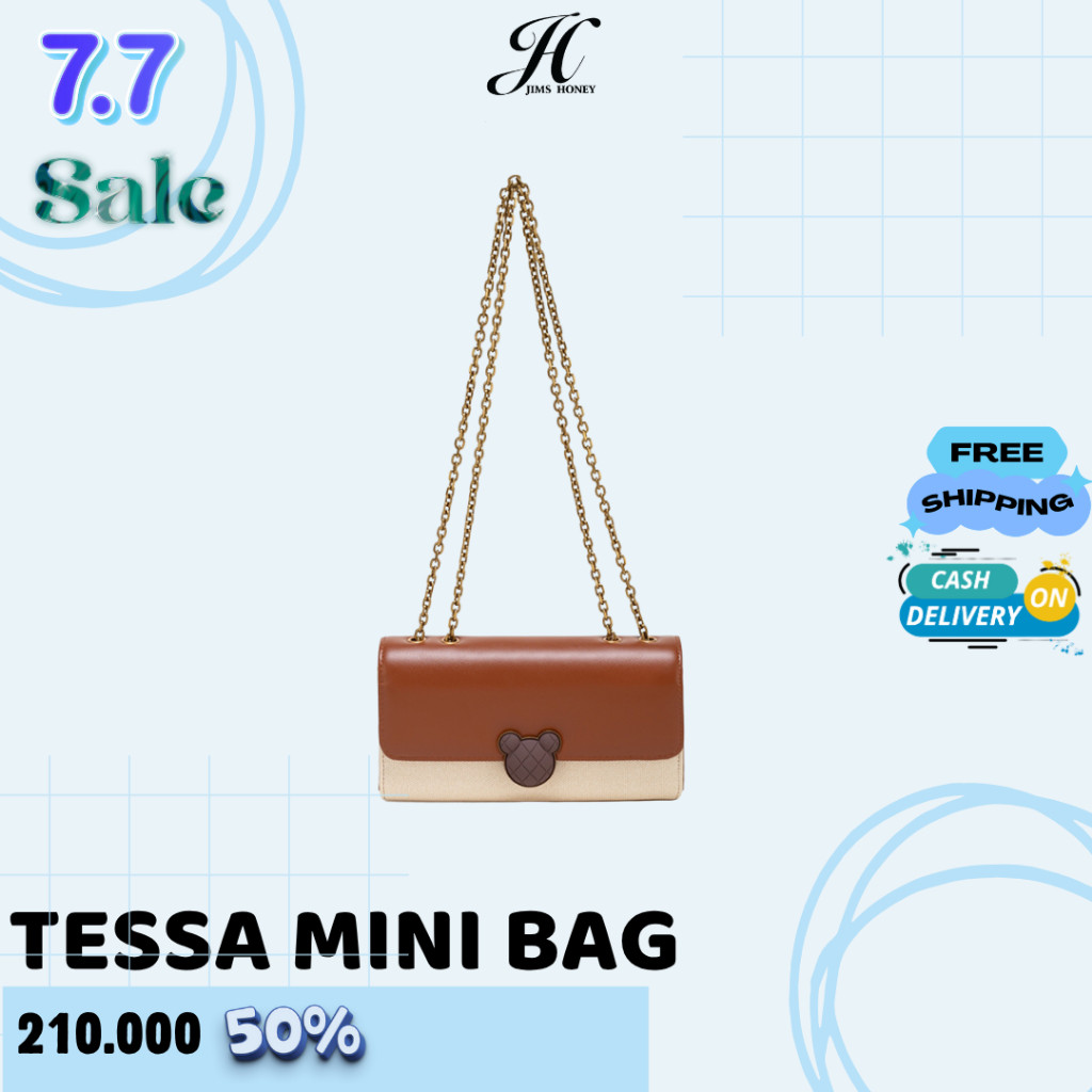 VG56TG JIMS HONEY TAS SELEMPANG WANITA TESSA MINI BAG