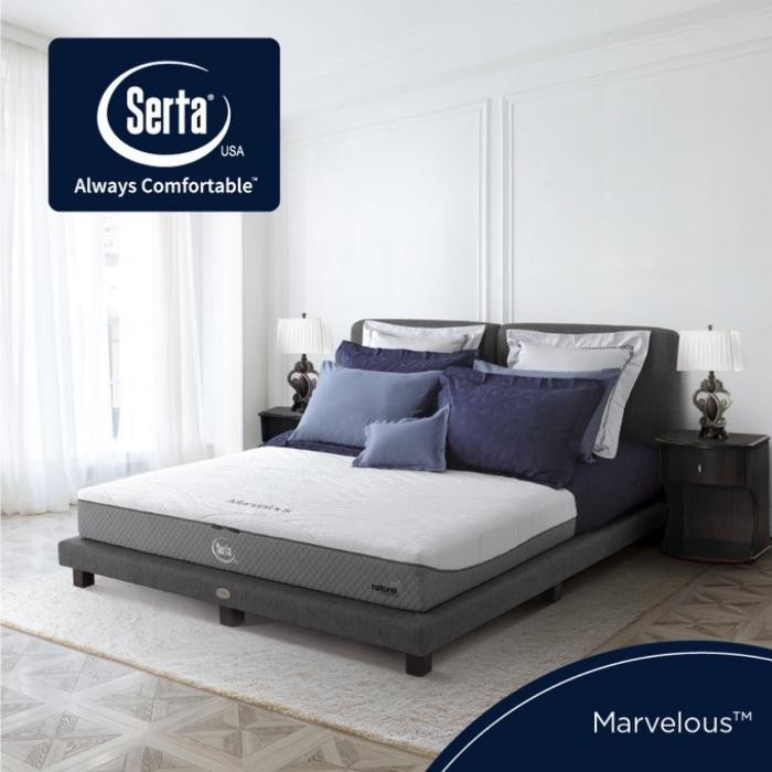 Kasur Serta Mattress Latex MARVELOUS / Kasur Full Latex (mattres only) - 100x200
