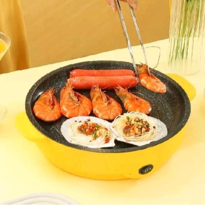 Wajan penggorengan listrik multi fungsi anti lengket