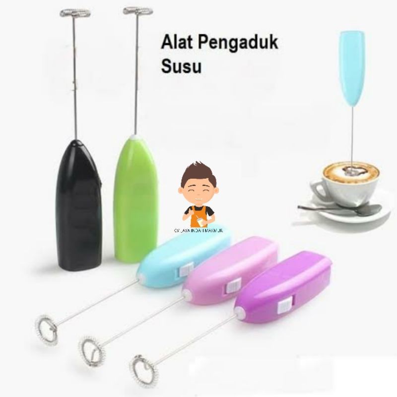 KIT Handy Milk Frother | Mini Mixer | Foamer | Pembuih | Pengaduk Susu