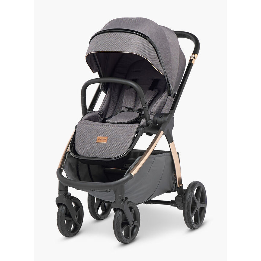 Babyshop Giggles Stroller Bayi Lozzvy Baby Stroller with Sun Canopy and Storage Basket