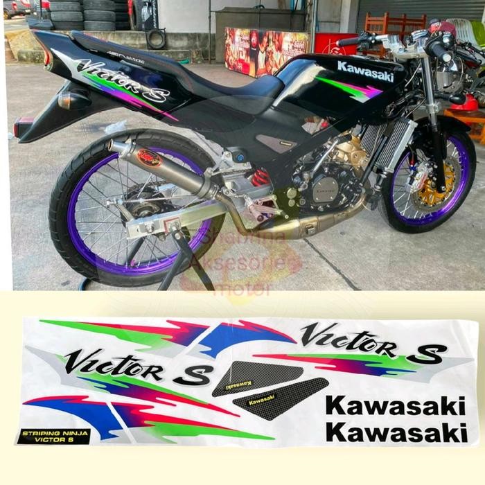 Striping / Stiker Bodi Kawasaki Ninja Victor S 1996