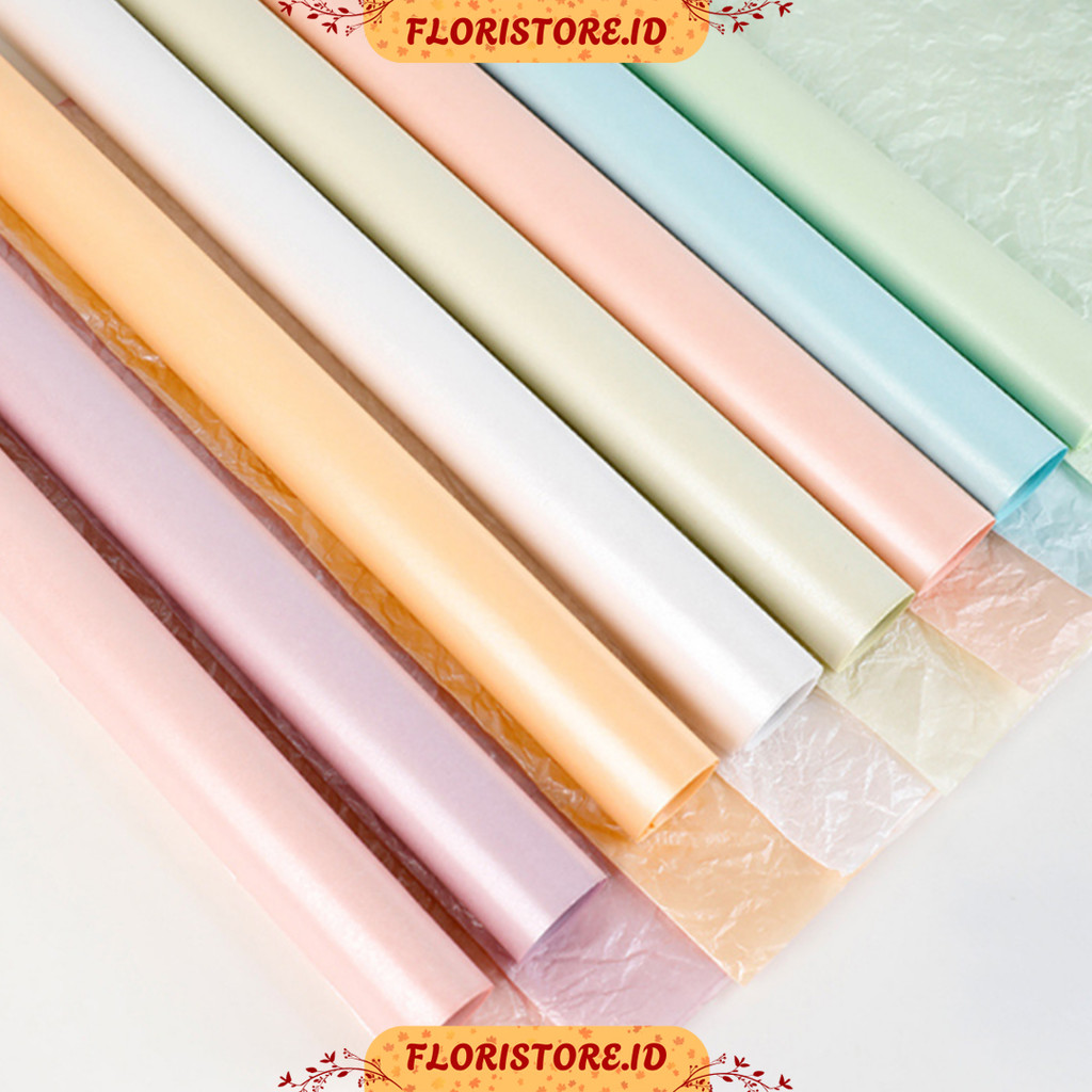 

TISSUE GLITTER PAPER / KERTAS TISU / KERTAS BUKET BUNGA / FLORIST PAPER / CELLOPHANE