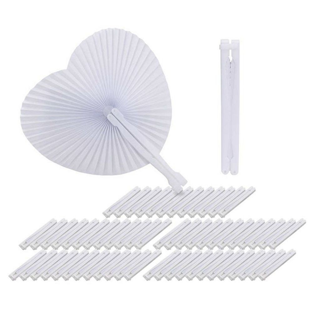 

Round White Handle Anniversary Birthday Wall Decor Handheld Practice Calligraphy Fan Folding Fan Toy Fan Craft Fan Paper Fan