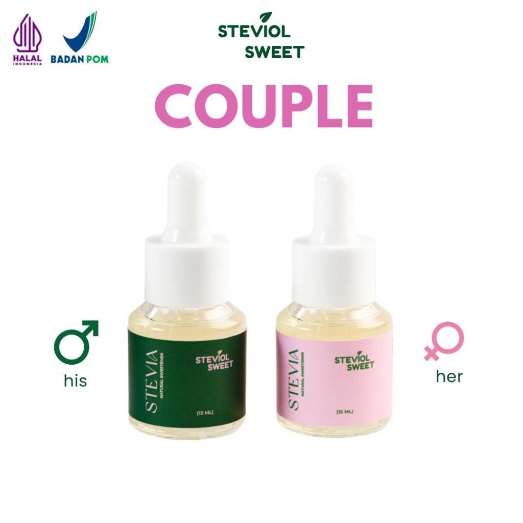 

Steviol Sweet Stevia Cair 15mL x 2 Pemanis Alami Pengganti Gula 0 Kalori BPOM HALAL