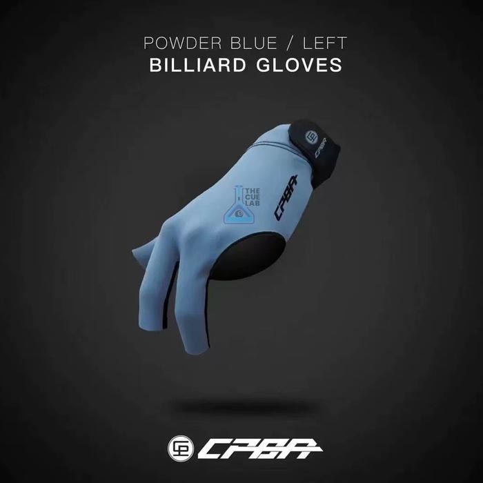 CPBA Billiard Gloves / Sarung Tangan Billiard CPBA - Tournament Blue, M