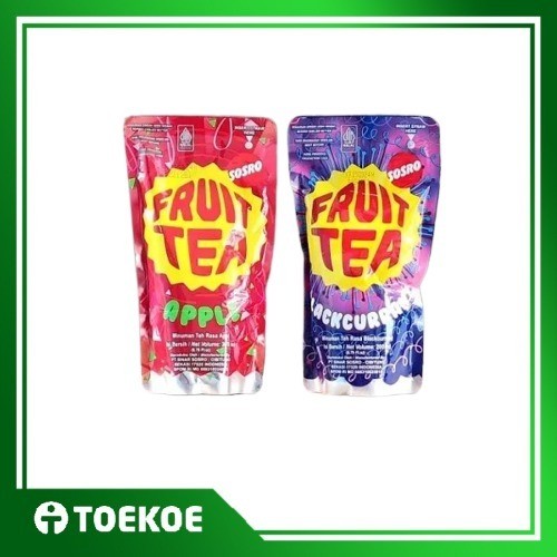 

TOEKOE 1 Dus Fruit Tea Apel Blackcurrant Kemasan Pouch 230ml (Isi 24 pcs)