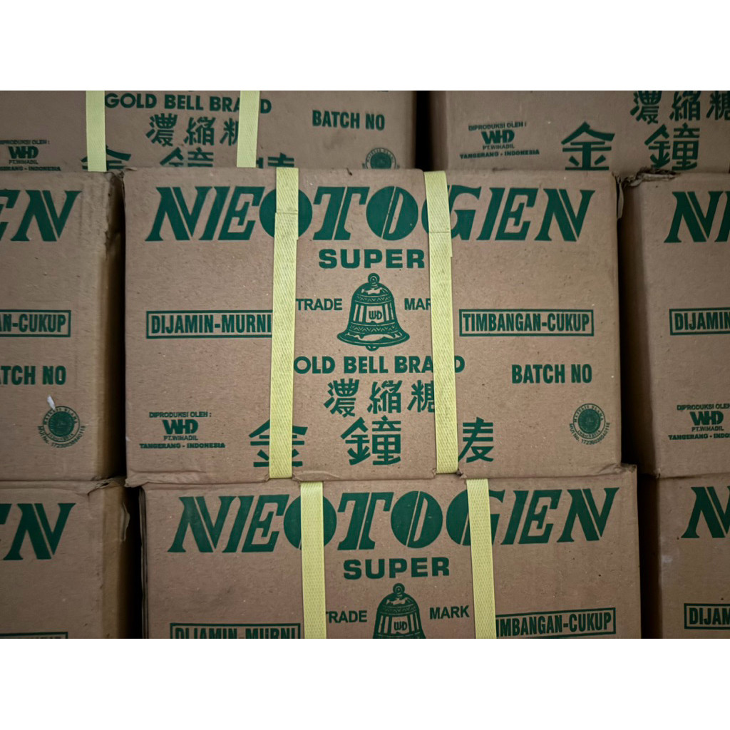 

Sari manis cap Lonceng 40gram @ 25pak x 10bks / 1 dus