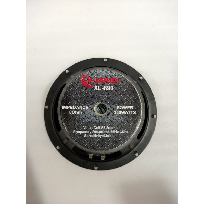 SPEAKER KOMPONEN X-LOUD 8 INCH XL 890