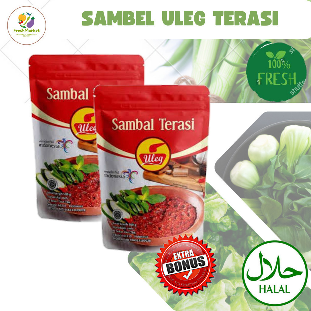 

Sambal Uleg Terasi FINA 10 sachet Sayurinstant