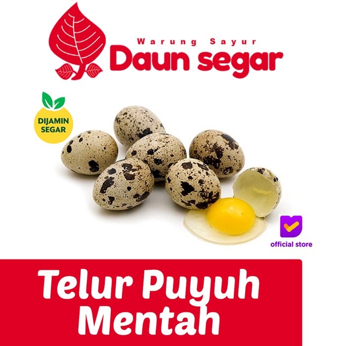 

Telur Putuh Mentah Box isi 30