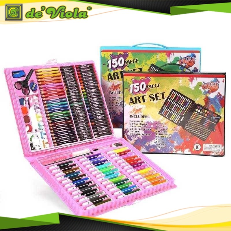 

DS - Crayon / Pensil Warna / Spidol Warna Set Isi 150 Pcs