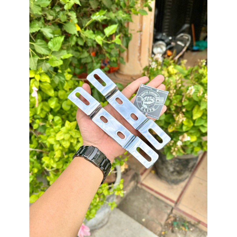 breket dudukan platnomor plat nomor belakang rxking rx King rxk SUDAH CHROME