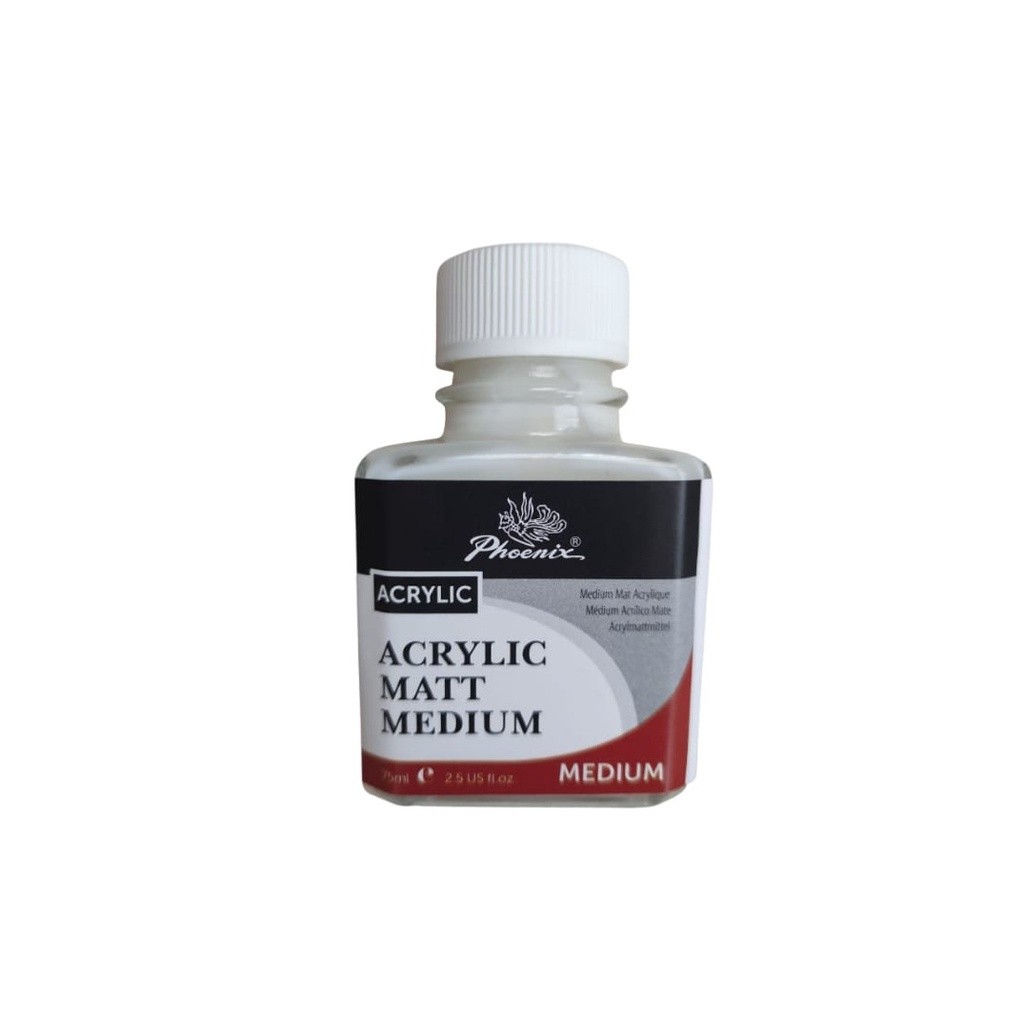 

phoenix acrylic/ akrilik matt medium 75ml