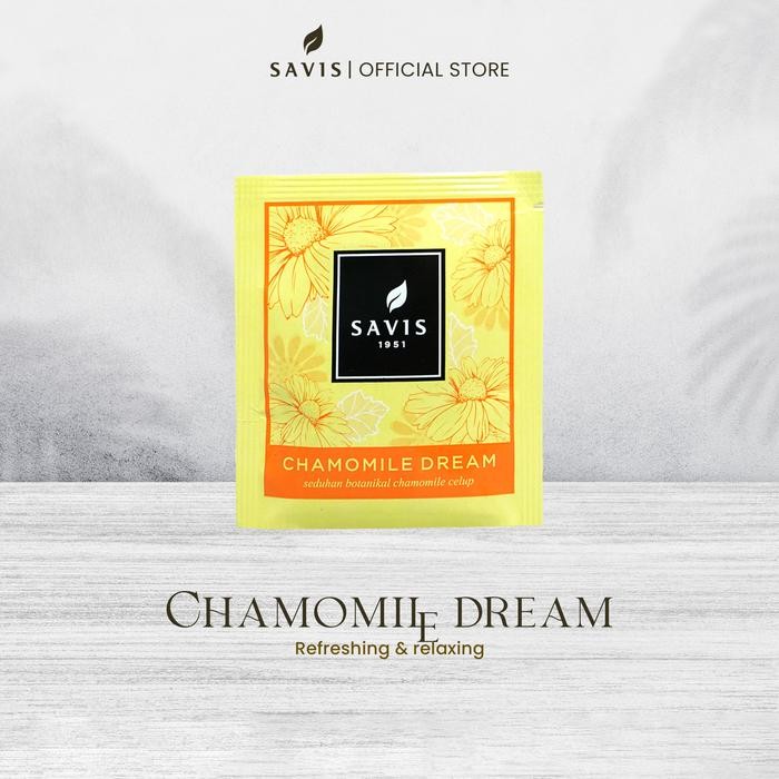 

Teh Premium Savis - Teh Premium Savis Isi 50 Teabag - chamomile dream
