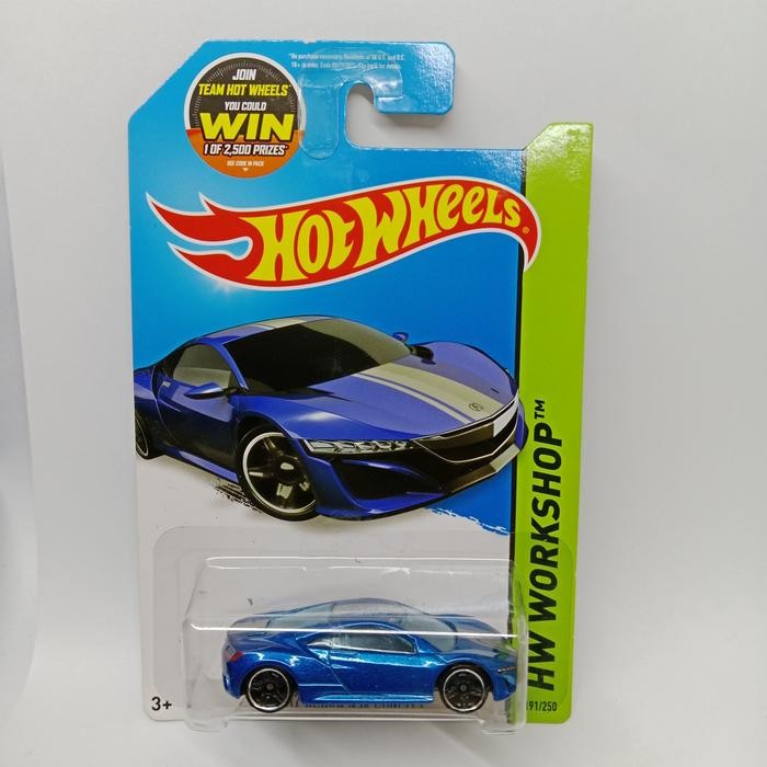 ORIGINAL HOT WHEELS 12 ACURA NSX CONCEPT    LWA14-95