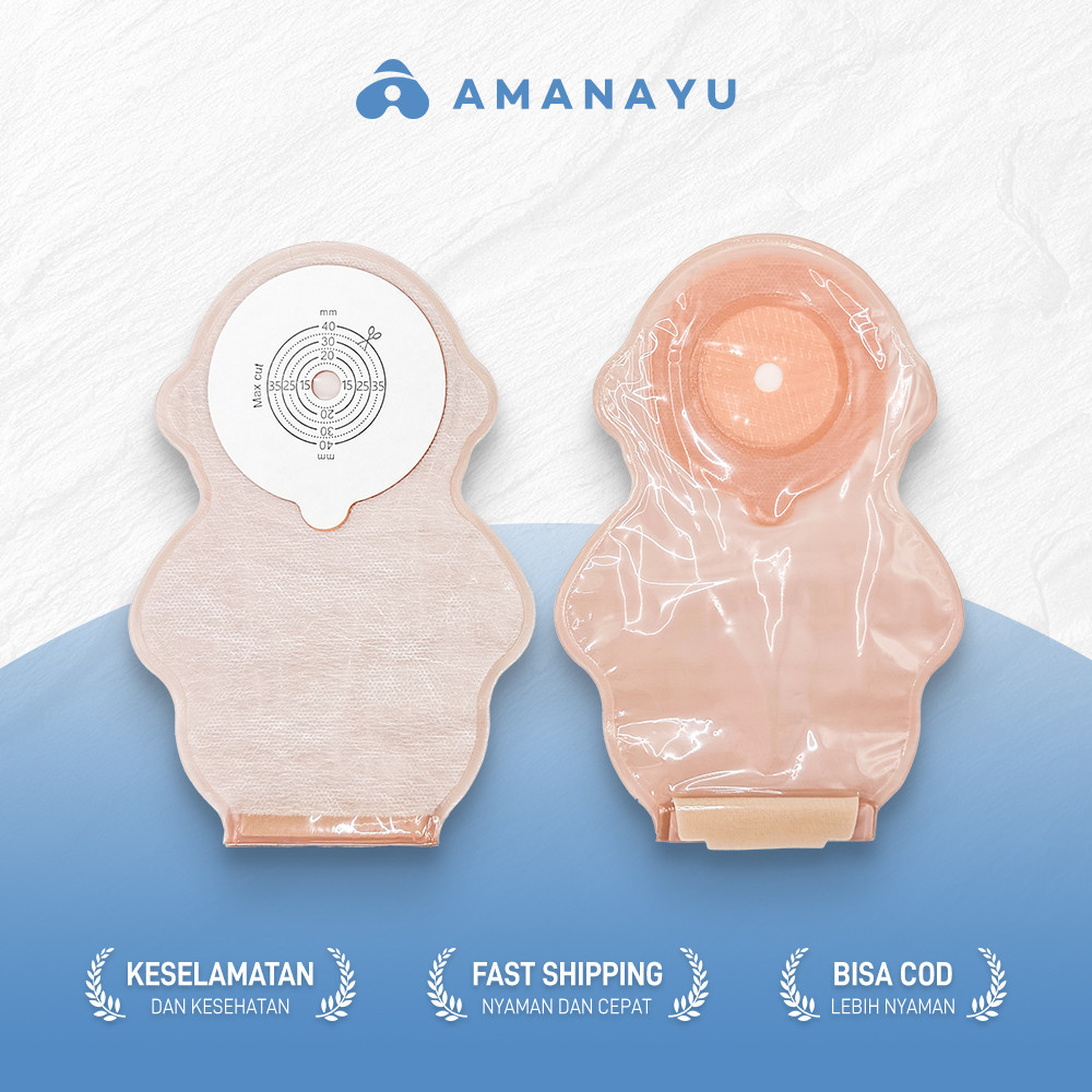 10Pcs Bayi Colostomy Bag Kantong Kolostomi Anak-Anak Balita Transparan Anak Colostomy bag TERLARIS