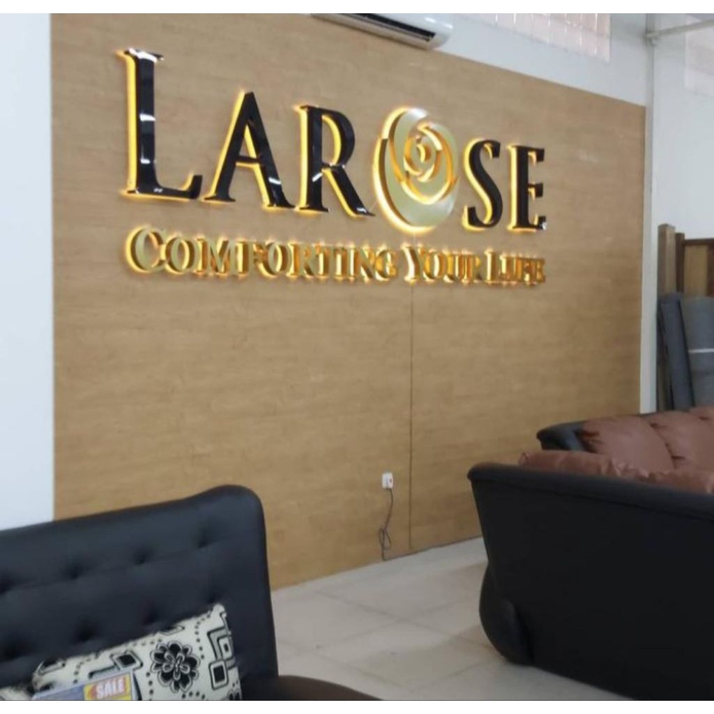 huruf timbul akrilik backlight letterbox backlight warmwhite