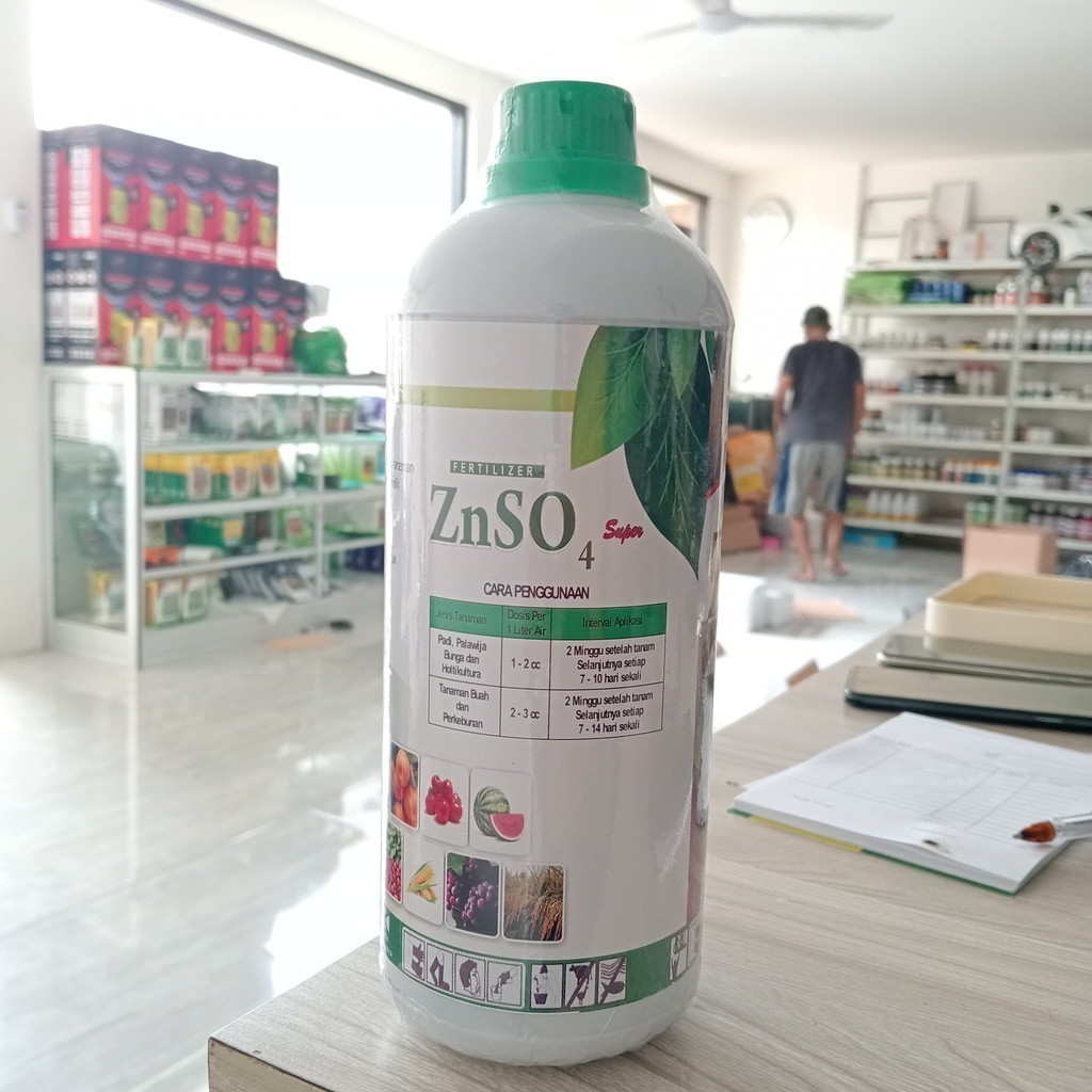 Pupuk ZnSO4 Super Plus ZPT 1L Meningkatkan Daya Tahan dan Pertumbuhan