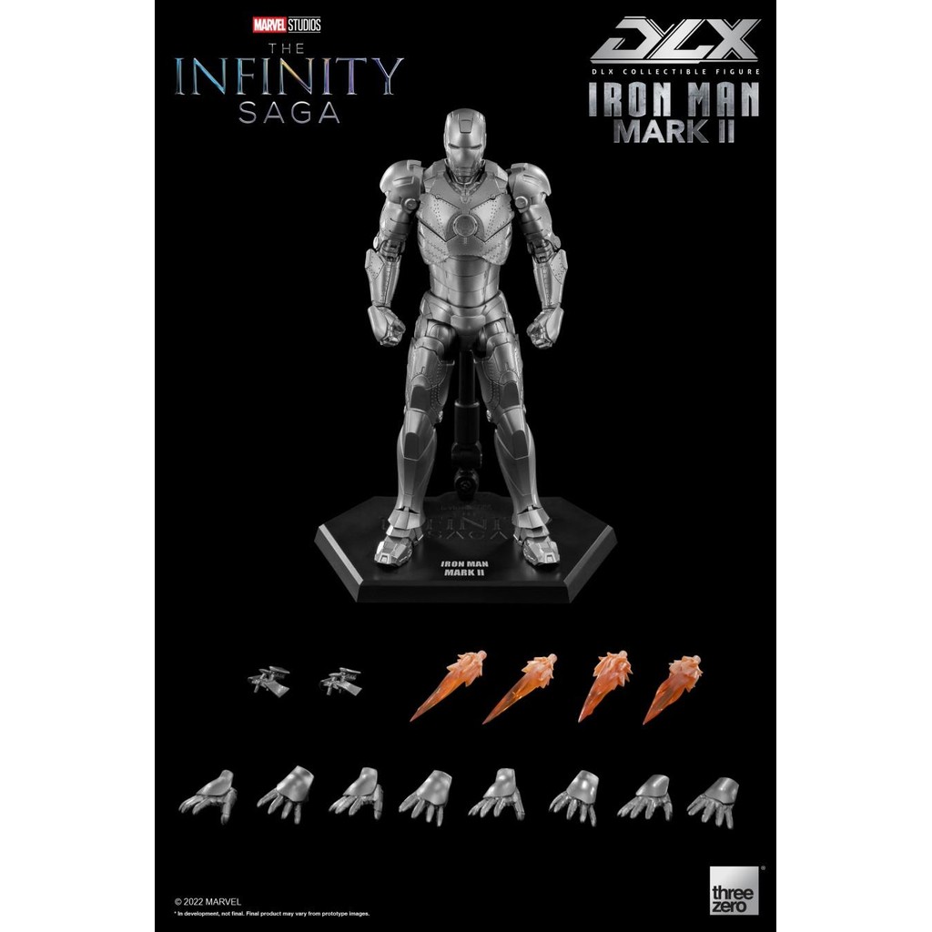 Threezero 3Z0477 The Infinity Saga - DLX Iron Man Mark 2