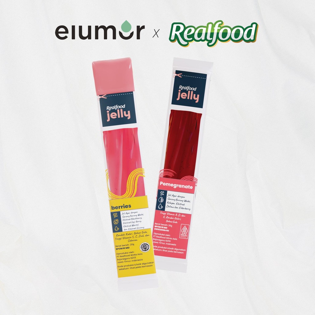 

[FREE PRODUCT] Realfood Jelly 20 gr Rasa Berries & Pomegranate Dengan Pembelian Deodorant Spray Antiperspirant Min 2 PCS