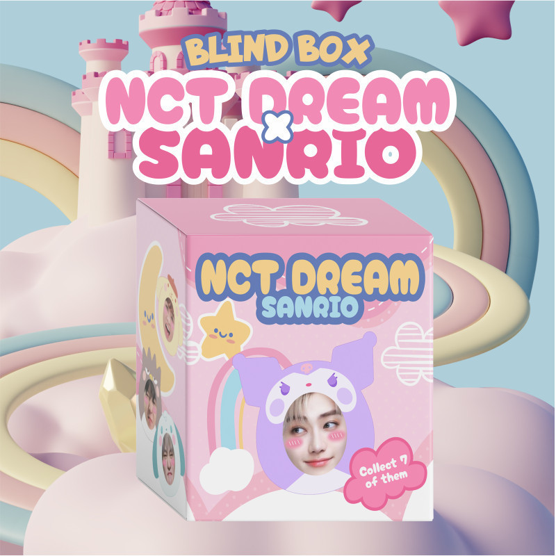 Blind Box Gantungan Nct Dr3Am X Sanrio Series Boneka Ganci Keychain Lucu Gemas Plushies Fanmade Fans