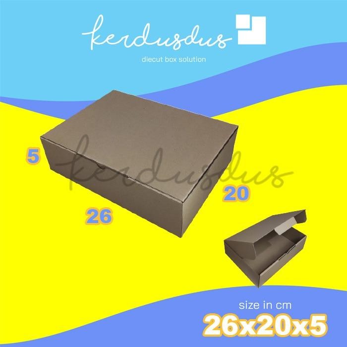 

26x20x5 cm kardus carton box diecut pizza kue packing packaging