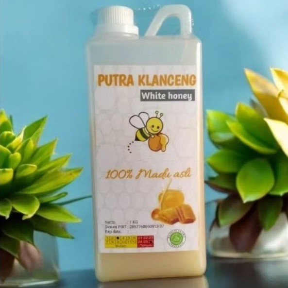 

PROMO MADU PUTIH MURNI PUTRA KLANCENG,1KG 100% MURNI