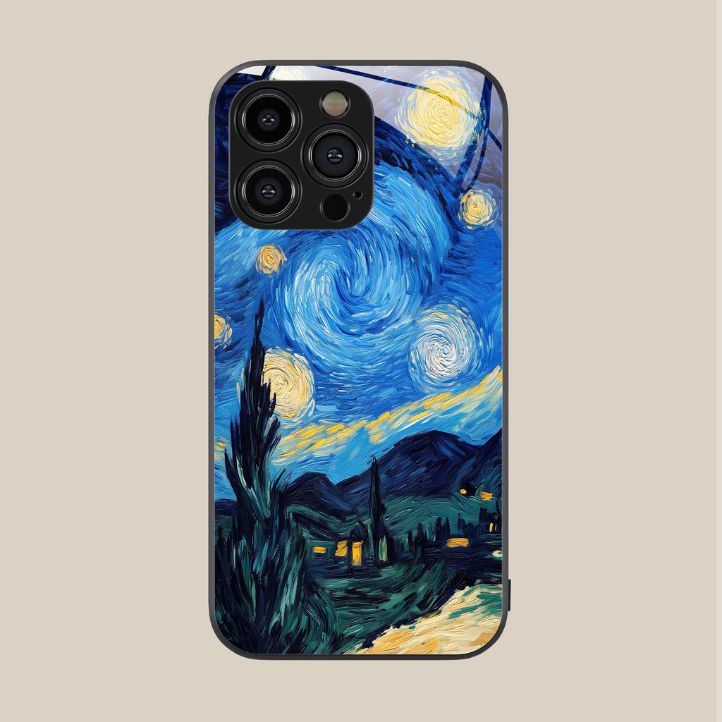CH806 Case iPhone 16 15 14 13 12 mini 11 Pro Max plus X/Xs/Xr Van gogh