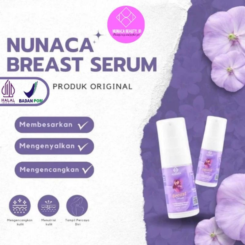 Nunaca Break Mask – Masker Pengencang Payudara Herbal Alami Aman BPOM