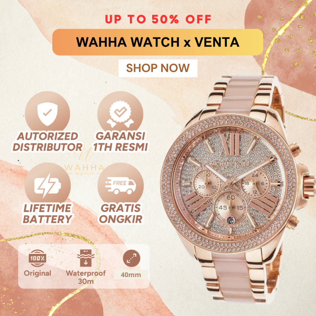 Jam Tangan  MK 6096 Original  Wanita [BERGARANSI]