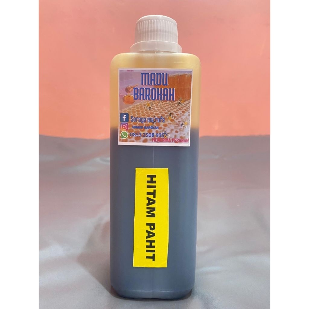 

MADU HITAM PAHIT 1KG 100% MADU ASLI