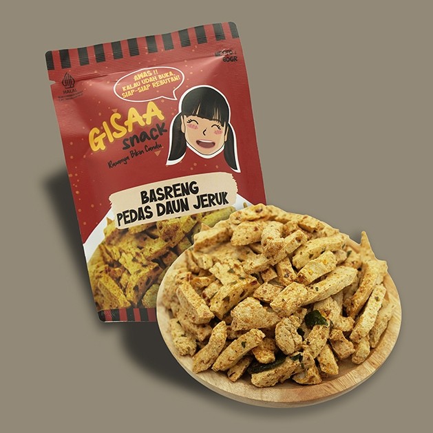 

Bakso goreng basreng daun jeruk – gisaa snack | cemilan viral renyah gurih pedas & non pedas 100% halal bisa cod