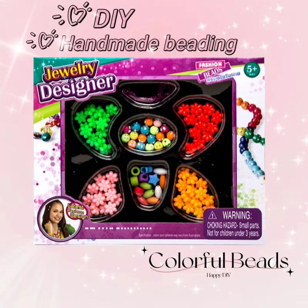 

100pcs Charm Bracelet Making Kit Including Beads Chains, DIY Craft For Girls, Christmas Birthday Gift Set Christmas, Halloween,