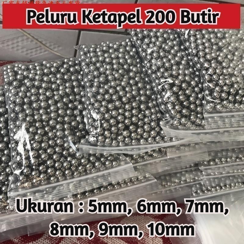 COD | Gotri Pelor Peluru Ketapel Slingshot isi 200 butir