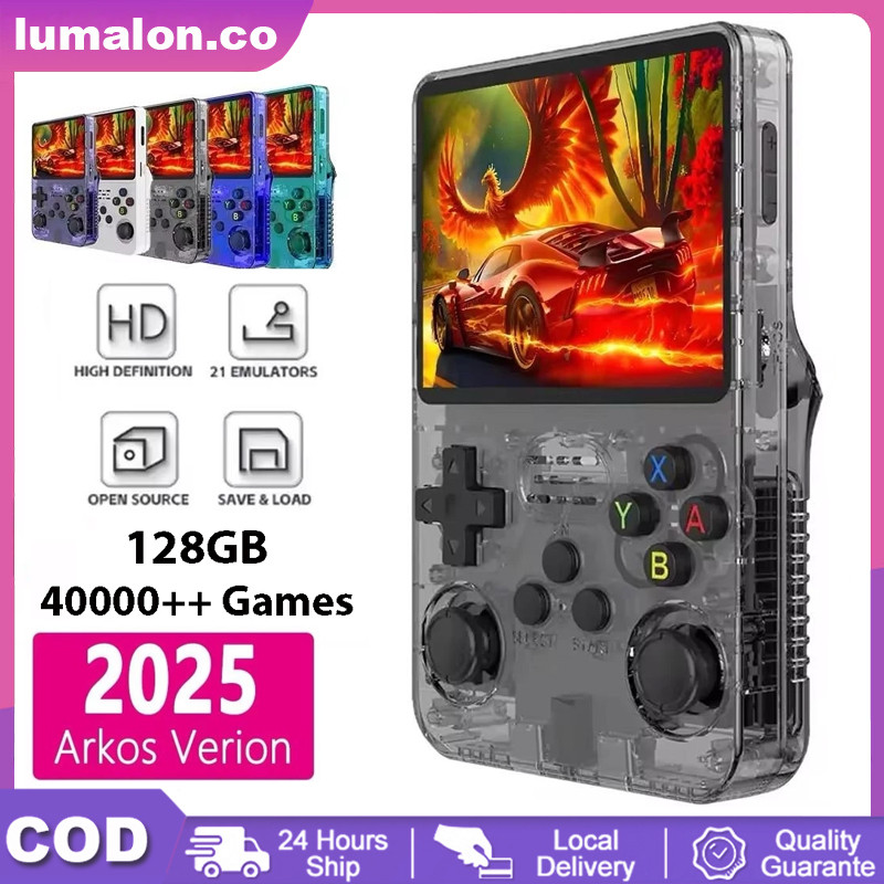 Ready R36S Retro Game PSP Handheld Gamebot Multi Console Gameboy PSP PS1 Nintendo Bisa Connect TV Co