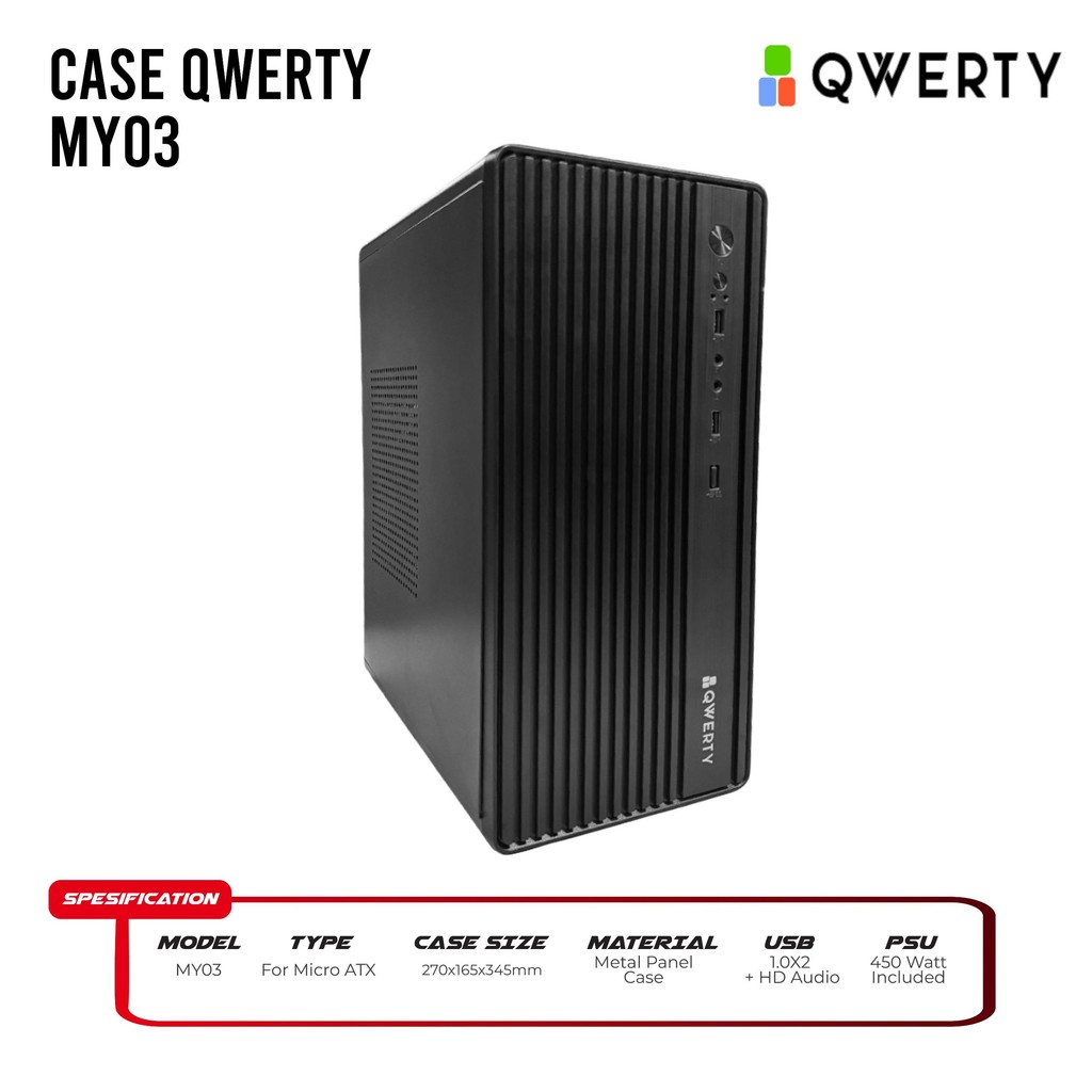 QWERTY CASE MY03 FOR MICRO ATX
