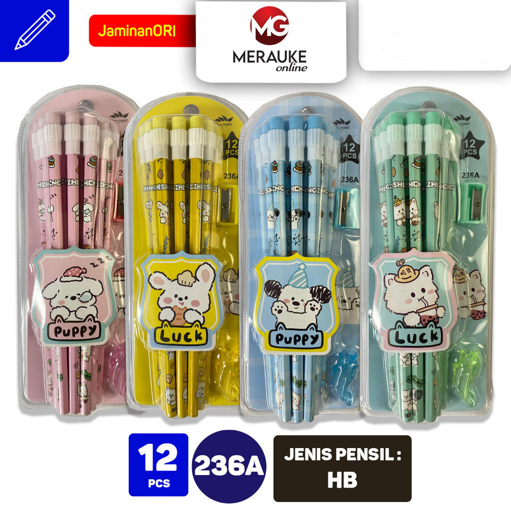 

Pensil SET HB dan Serutan ZAIXIN 236A