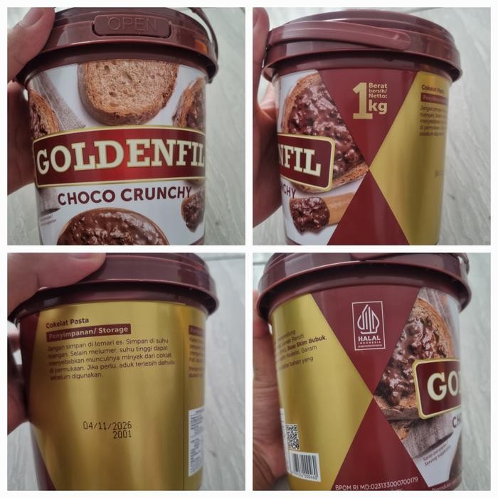 

Goldenfill Selai Jar 1 kg - Selai Blueberry