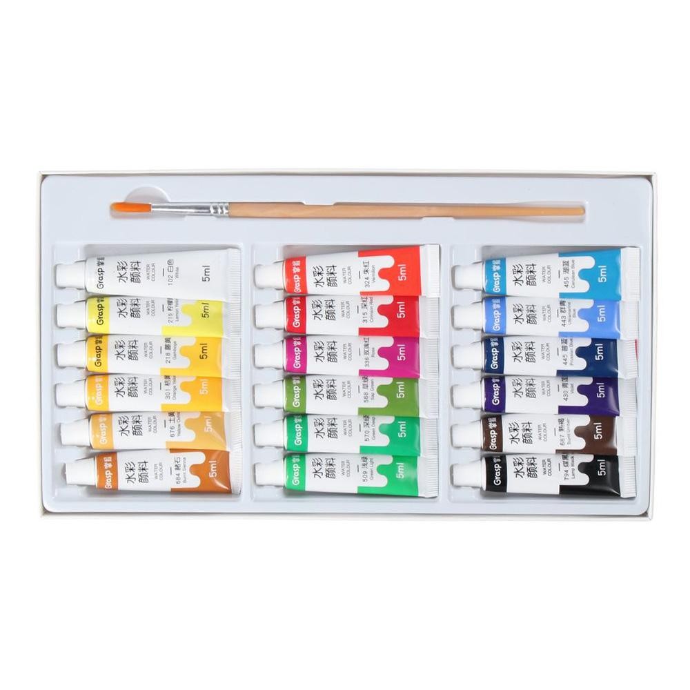 

For Beginners Watercolor 0.17 Fl Oz Tubes Vibrant Colors 5ml Watercolor Tubes Water Color Paints Art Supplies