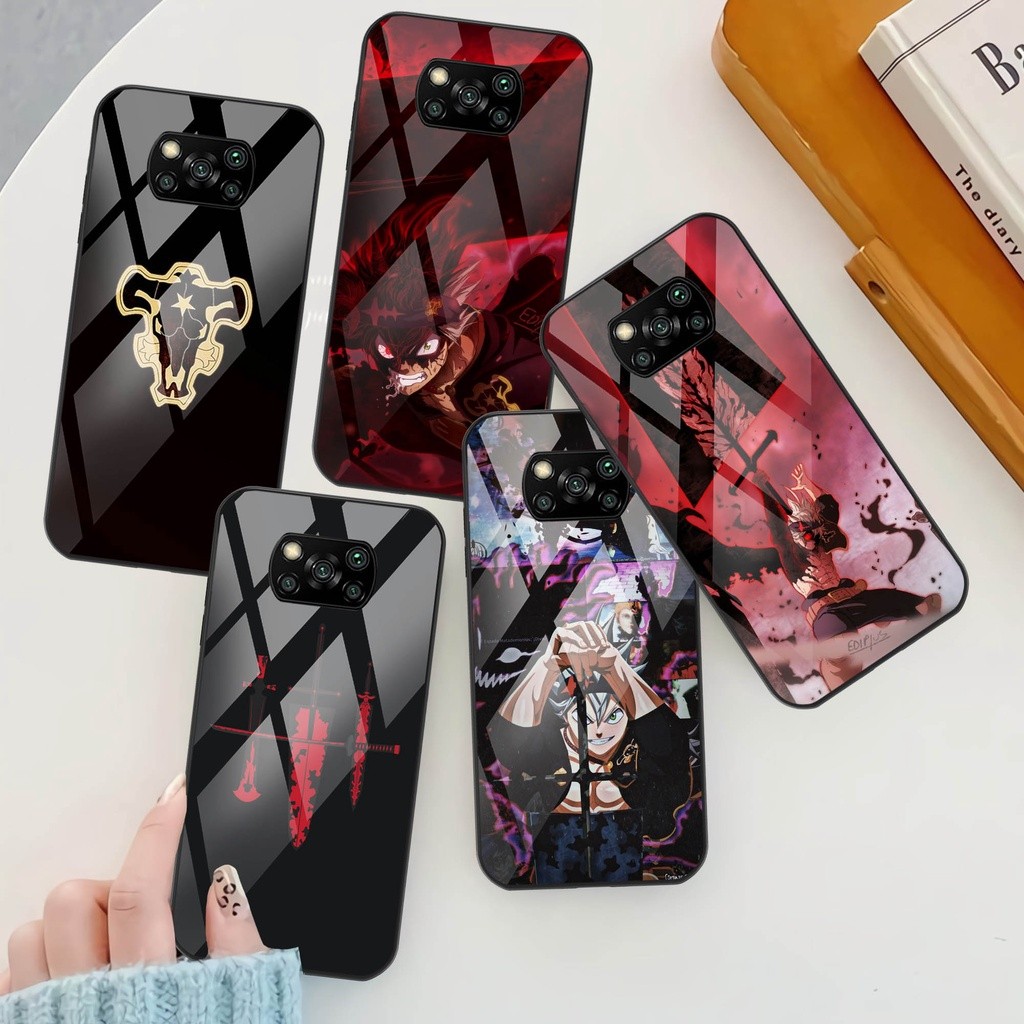 CASE GLOSSY KILAU XIAOMI POCO X3/POCO X3 PRO M3 POCO M4 PRO ANIME BLACK CLOVER