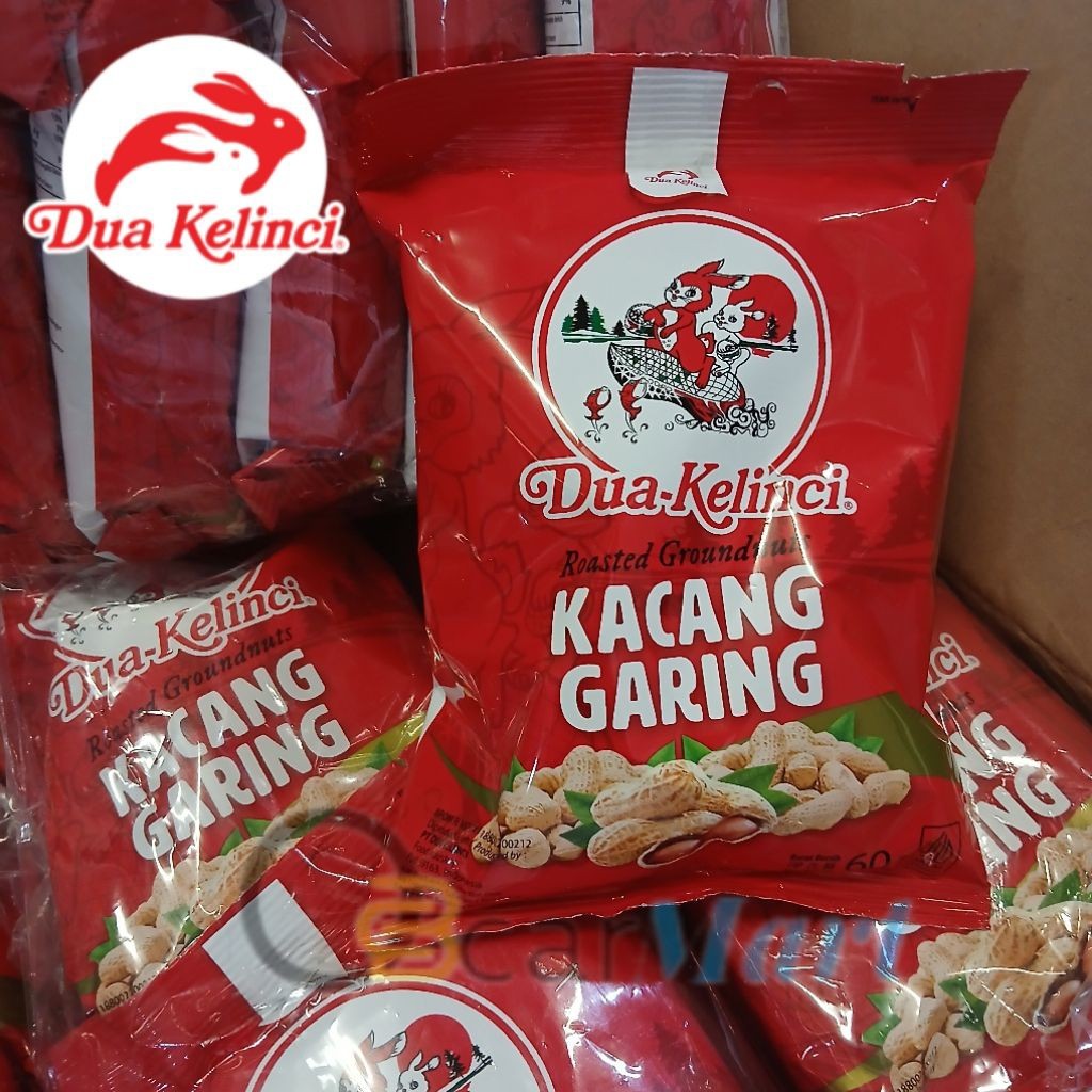 

orins DUA KELINCI KACANG GARING KULIT 1 Pack Kacang Panggang 60g