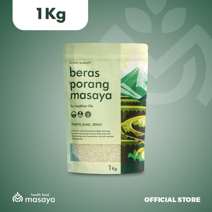 

1kg MASAYA BERAS PORANG - shirataki konjac healthy food Nasi Rice