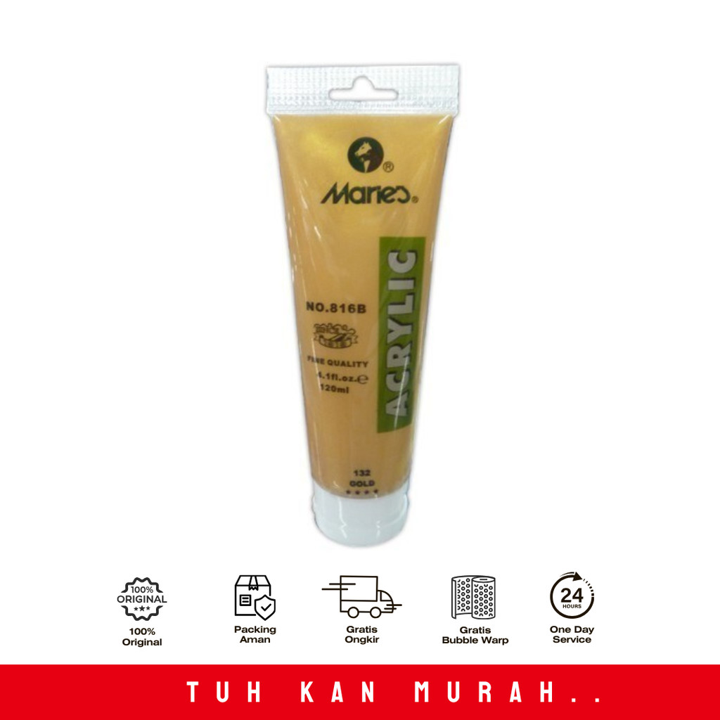 

CAT ACRYLIC MARIES CLR 815B-75ML GOLD 132