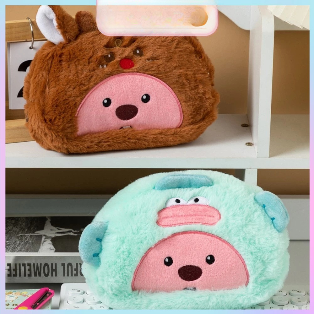 

[DOTDING] ‌LOOPY Aesthetic Pencil Case - Kotak Pensil Lucu Kapasitas Besar dengan Desain Estetik Multifungsi‌/Kawaii Plush Loopy Pencil Case Large Capacity Pen Pouch Cute Storage Bag Organizer Students School Stationery H391