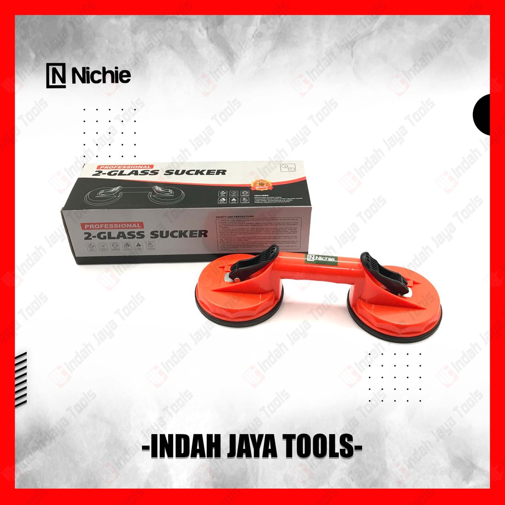 

NICHIE Kop Kaca 2 Kaki - Alat Pengangkat Glass Suction Cup Claw Granit Keramik MERK yang terkenal itu