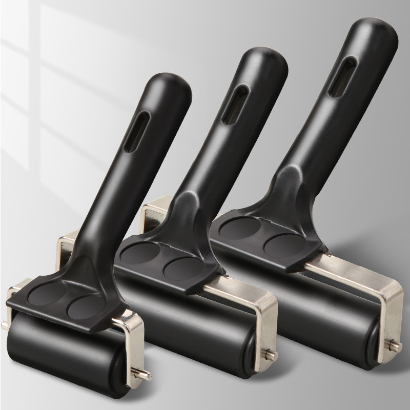 

3-pack Printmaking Brayers Brayer Rollers for Crafting,Hard Rubber,Ink Paint Brush for Wallpapers Stamping Gluing Application