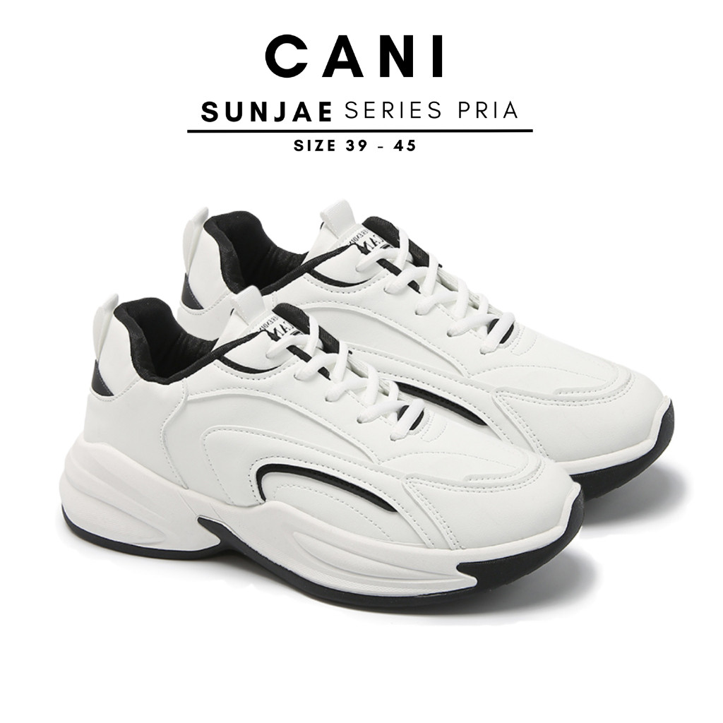 CANI CANI Sunjae Sepatu Sneakers Pria Kasual Fashion Shoes Trendy 8134