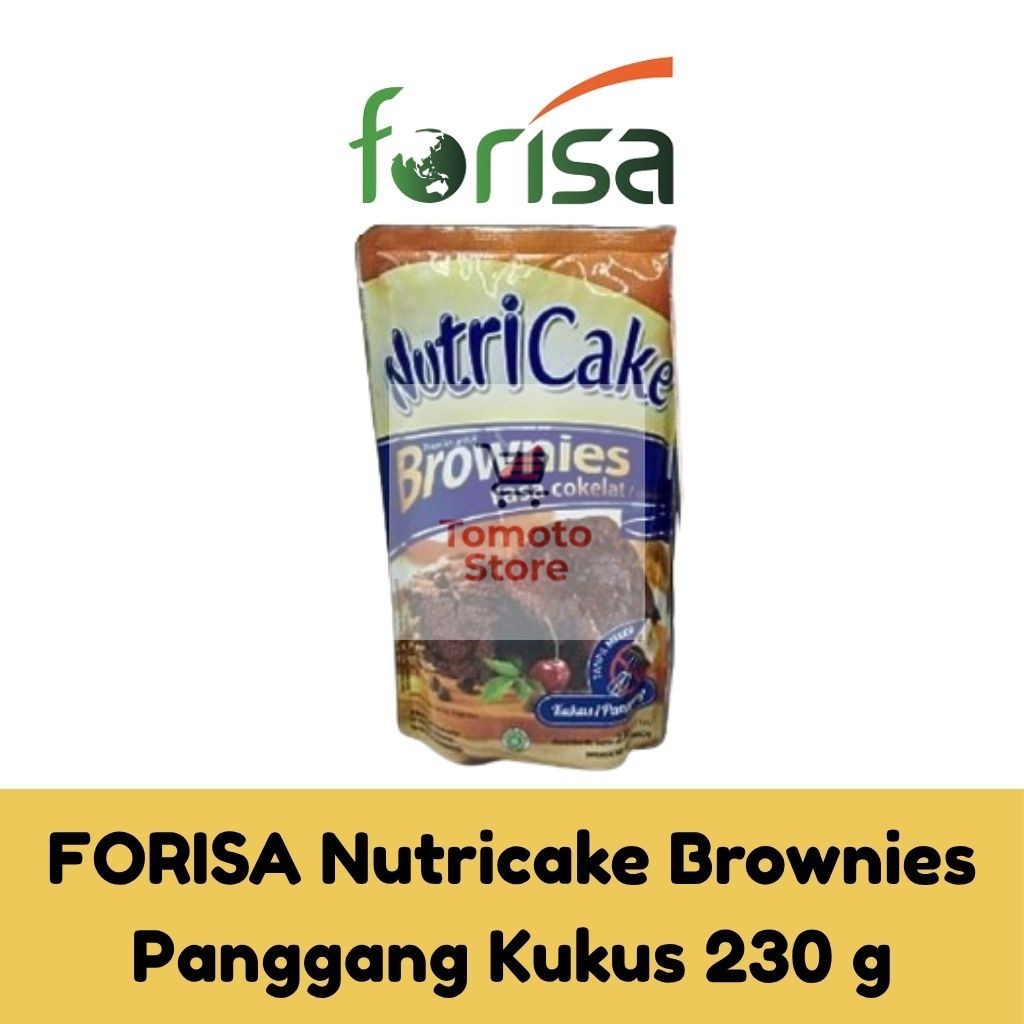 

✨ TOMOTOSTORE ✨ FORISA Nutricake Brownies Panggang Kukus